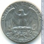 25 центов 1973 г. США(21) - 2215.1 - аверс