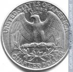 25 центов 1996 г. США(21) - 2215.1 - аверс