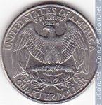 25 центов 1997 г. США(21) - 2215.1 - аверс