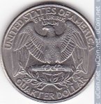 25 центов 1997 г. США(21) - 52935 - аверс