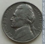 5 центов 1961 г. США(21) - 2215.1 - реверс