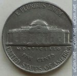 5 центов 1961 г. США(21) - 2215.1 - аверс