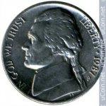 5 центов 1987 г. США(21) - 2215.1 - реверс
