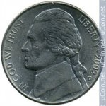 5 центов 2002 г. США(21) - 2215.1 - реверс