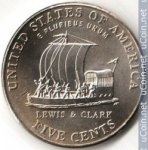 5 центов 2004 г. США(21) - 2215.1 - аверс