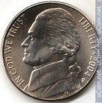 5 центов 2004 г. США(21) - 2215.1 - реверс