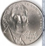 5 центов 2006 г. США(21) - 2215.1 - реверс