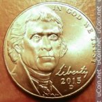 5 центов 2015 г. США(21) - 2215.1 - реверс
