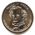 1 доллар 2010 г. США(21) - 2215.1 - аверс