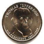 1 доллар 2007 г. США(21) - 2215.1 - аверс