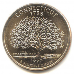 25 центов 1999 г. США(21) - 2215.1 - реверс