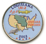 25 центов 2002 г. США(21) - 2215.1 - реверс