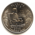 25 центов 2003 г. США(21) - 2215.1 - реверс