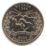 25 центов 2006 г. США(21) - 2215.1 - реверс