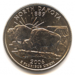 25 центов 2006 г. США(21) - 2215.1 - реверс