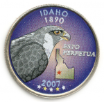 25 центов 2007 г. США(21) - 2215.1 - реверс