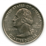 25 центов 1999 г. США(21) - 2215.1 - аверс