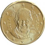 20 центов 2014 г. Ватикан(4) -2354.9 - аверс