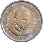 2 евро 2014 г. Ватикан(4) -2354.9 - аверс