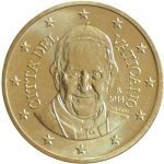 50 центов 2014 г. Ватикан(4) -2354.9 - аверс