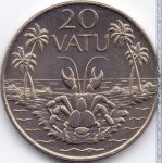 20 вату 1999 г. Вануату(3) -5.7 - реверс