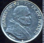 100 лир 1992 г. Ватикан(4) -2354.9 - аверс