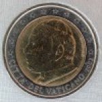 2 евро 2005 г. Ватикан(4) -2354.9 - аверс