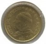 50 центов 2005 г. Ватикан(4) -2354.9 - аверс