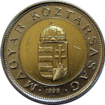 100 форинтов 1998 г. Венгрия(4) - 76.6 - реверс